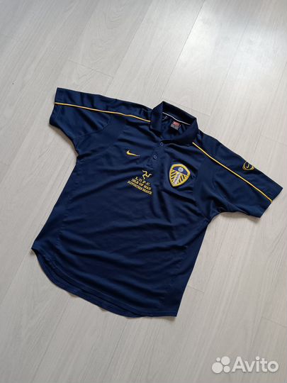 Редкое футбольное джерси Nike Leeds United 2001 г