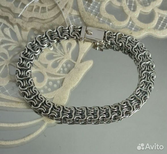 Серебряный браслет 