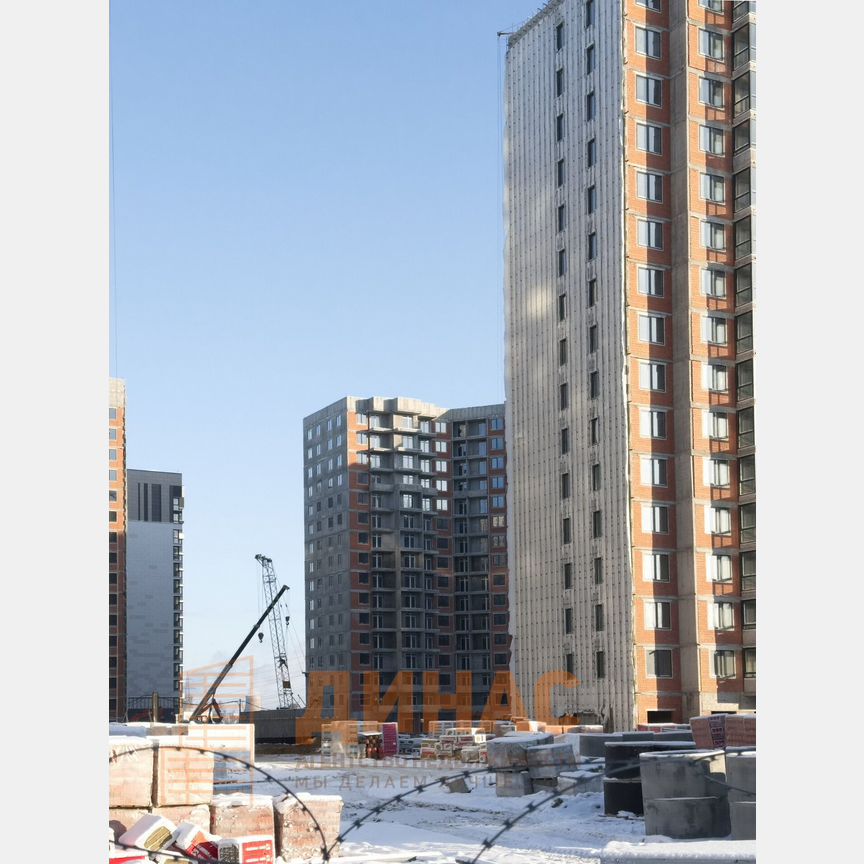 1-к. квартира, 42,2 м², 12/16 эт.