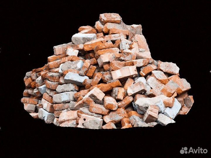 Дробленый кирпич бой кирпича