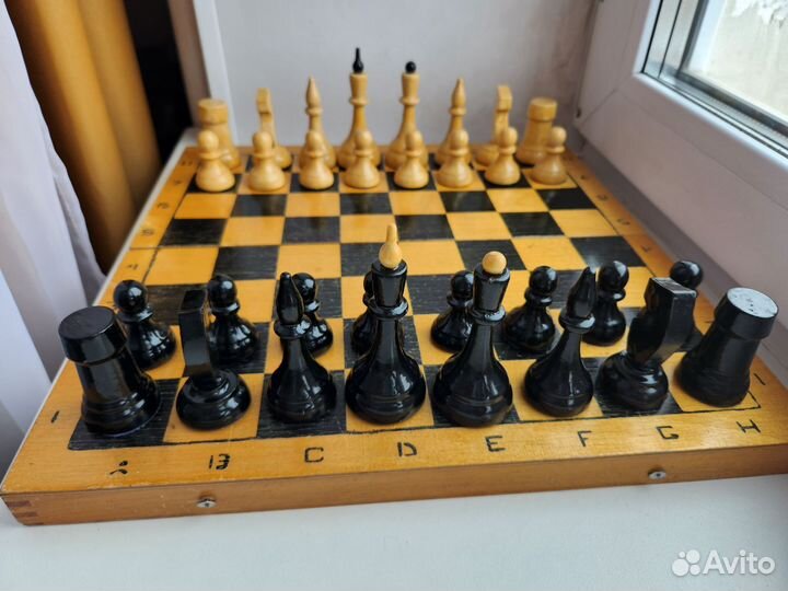 Шахматы деревянные СССР хорошие