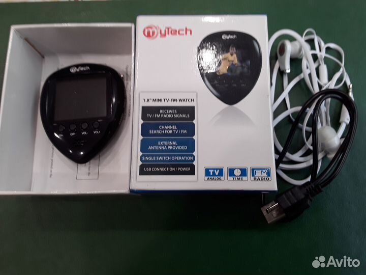 Телевизор мини, FM приемник