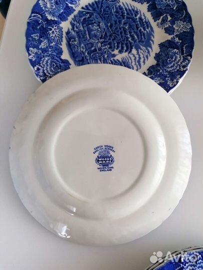 Посуда Woods Ware. Англия. Клеймо