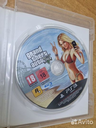 PS-3 игра Grand Theft Auto V