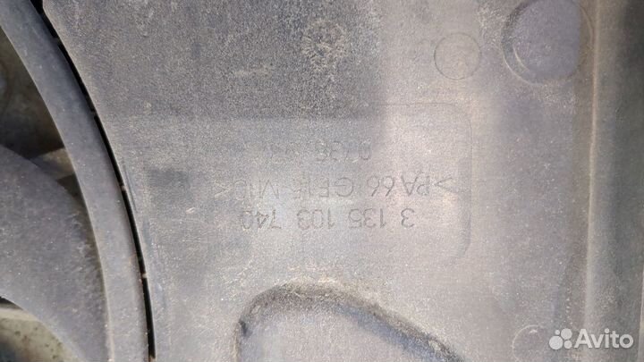 Вентилятор радиатора Mazda 3 (BK), 2007