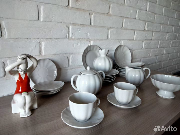 Фарфор белый винтаж. Стаканы Billa Luminark