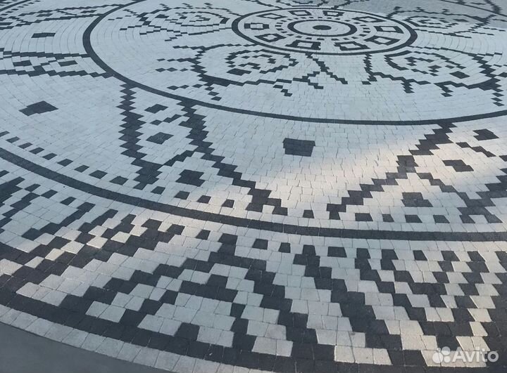 Тротуарная плитка, брусчатка в наличии