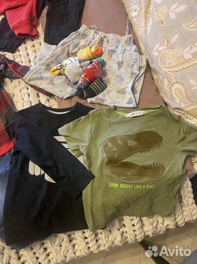Детская одежда пакетом для мальчиков размер 92