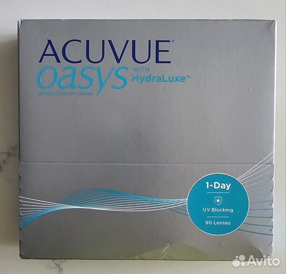 Линзы контактные acuvue oasys 1 day 90 шт