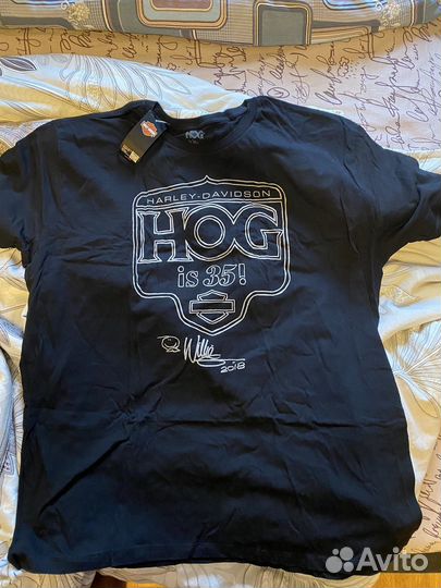 Футболка мужская Harley Davidson 35 лет. 2XL