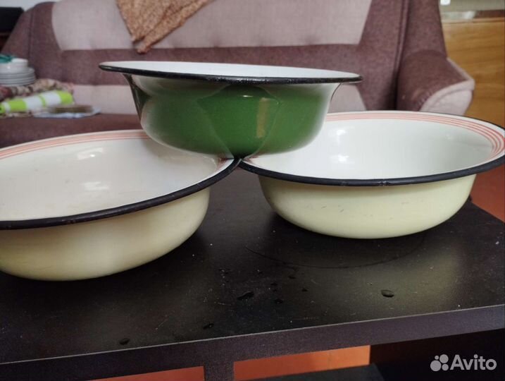 Миски эмалированные