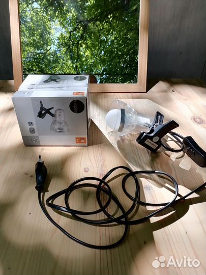 Лампа прикроватная прищепка