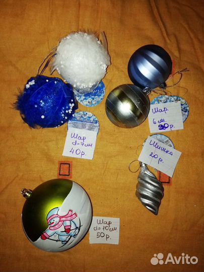 Новогодние украшения