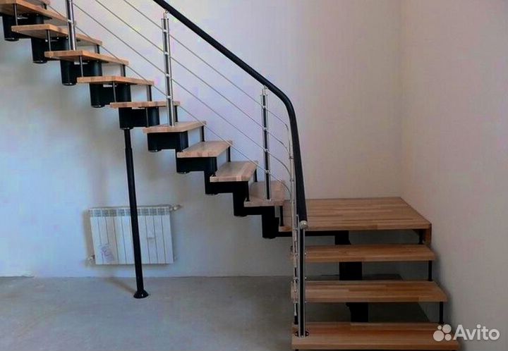 Лестница в стиле лофт