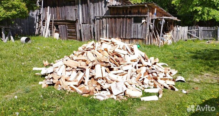 Дрова Береза с доставкой в Выборге