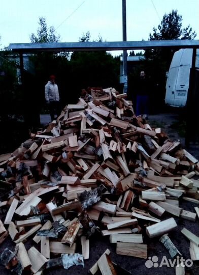 Дрова любые сухие в укладку качественные