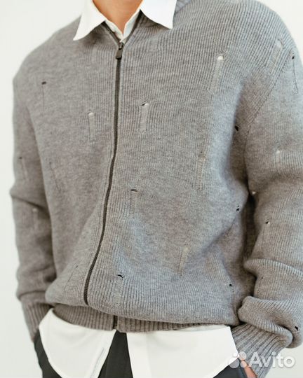 Джемпер на молнии мужской