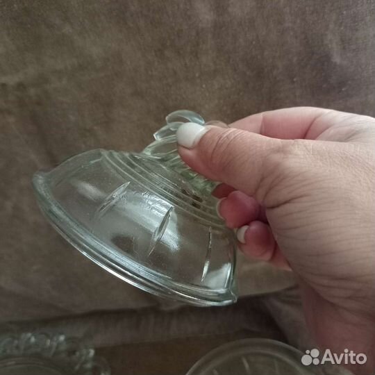 Креманка,винтаж, старинное стекло