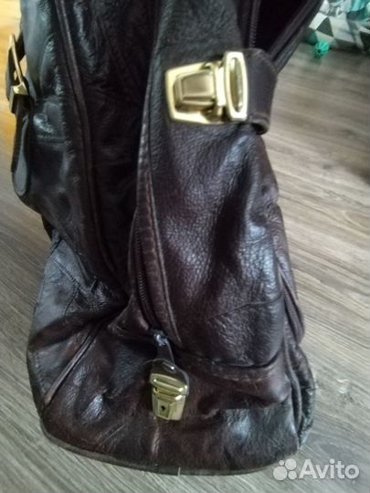 Сумка кожаная унисекс