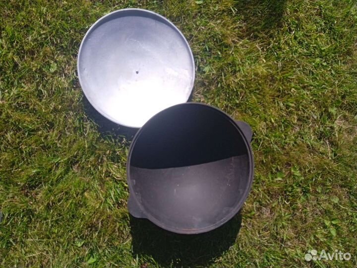 Казан чугунный 8 литров новый