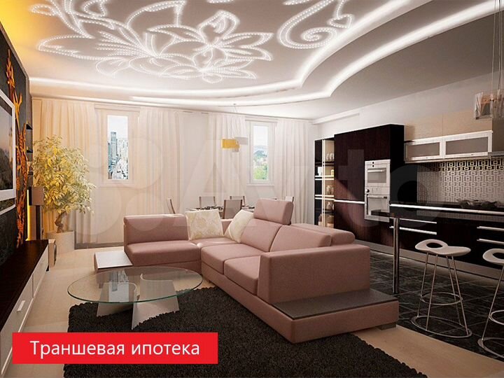 3-к. квартира, 100,3 м², 3/21 эт.