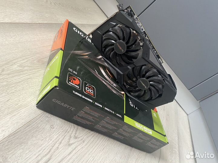 Видеокарта gtx 1660 super 6gb