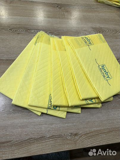 Одноразовые пеленки детские 90х60 baby line