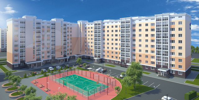 1-к. квартира, 34,7 м², 1/9 эт.