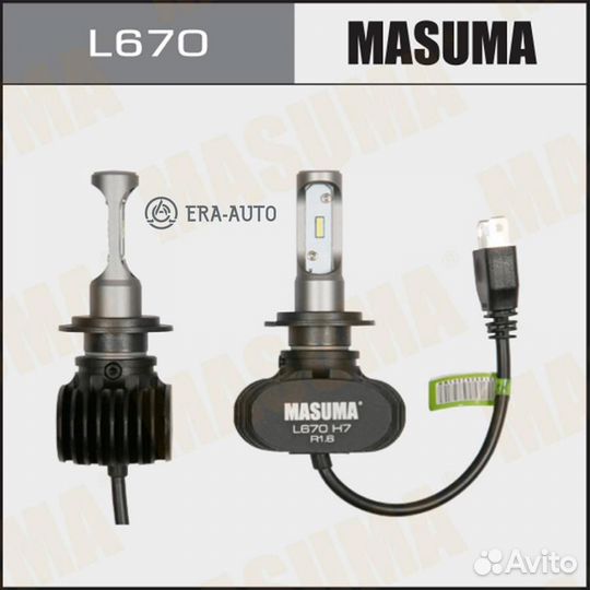Masuma L670 Лампа H7 12V 55W PX26D LED