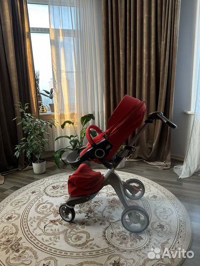 Коляска детская stokke 2в1 (прогулочная и люлька)