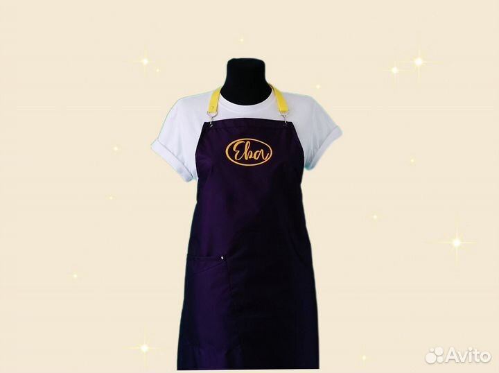 Фартук для продовца с логотипом