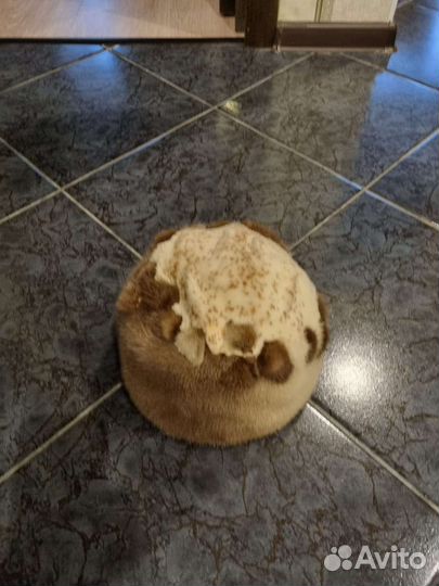 Шапка норковая женская