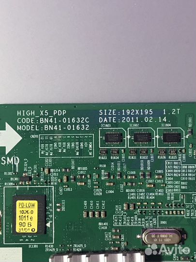 Main Board BN41-01632C Samsung PS43D451A3wxru