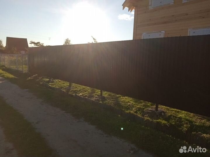 Откатные ворота и заборы