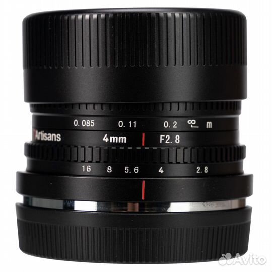 Объектив 7artisans 4mm F/2.8 Canon (EOS-M Mount)