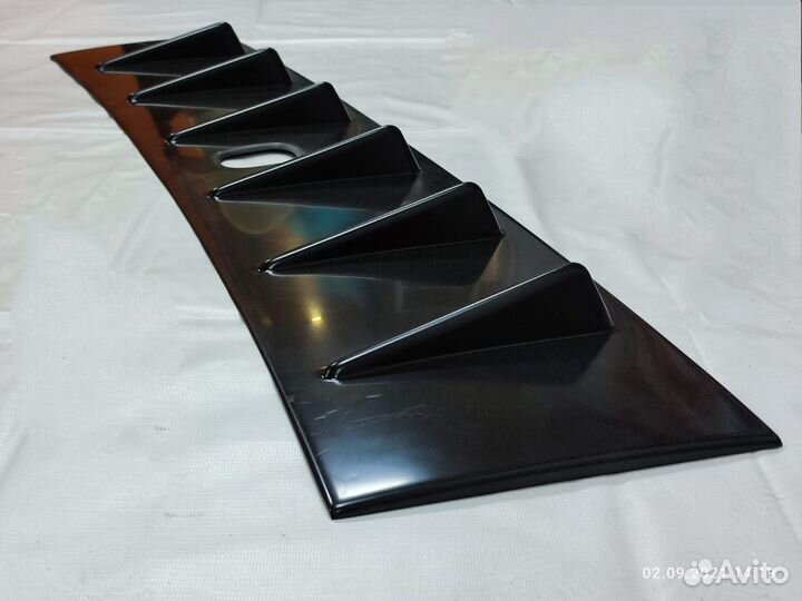 Козырёк на крышу Lancer 10 широкий EVO-Style