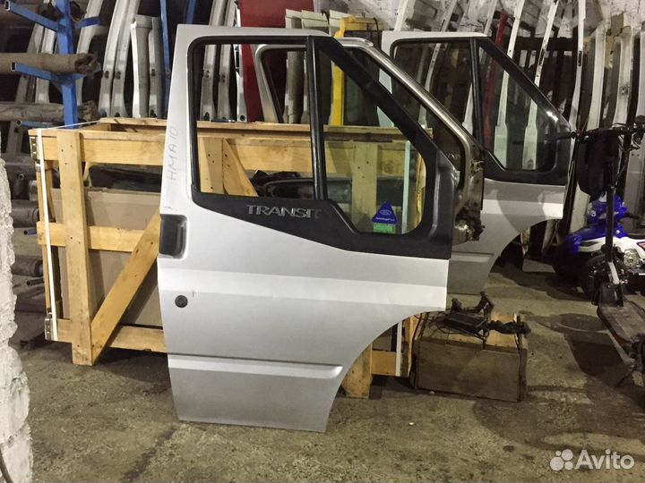 Дверь (водительская) правая передняя на ford trans