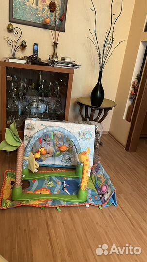 Развивающий коврик музыкальный для малышей