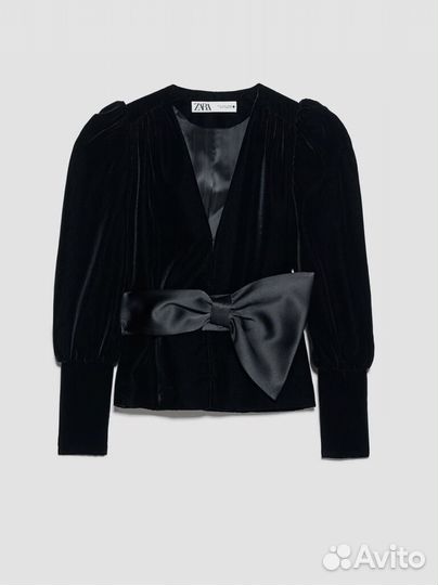 Женский жакет / пиджак Zara бархат