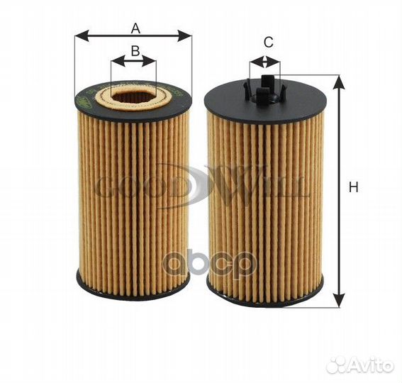 Фильтр масляный двигателя alfa romeo, fiat, OPE