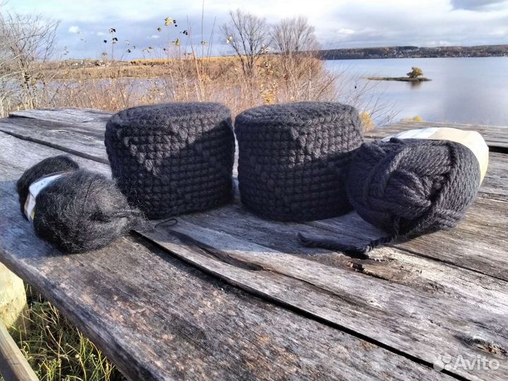 Монашеская скуфья (шапка), вязанная. Камилавки