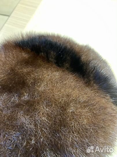 Шапка норковая женская бу