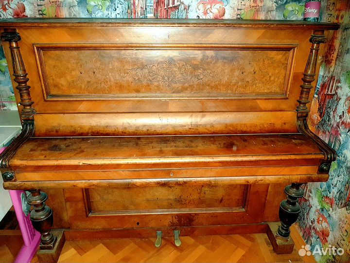 Антикварное пианино Zimmermann, 1912г