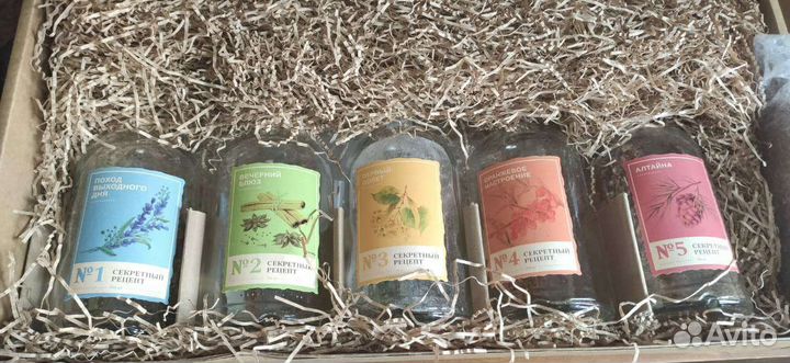 Набор для приготовления настоек подарочный