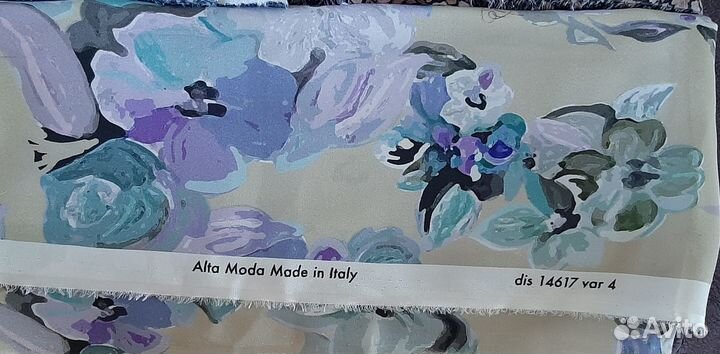 Импортная натуральная ткань Италия