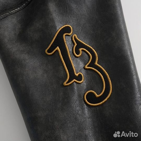 Кожаный бомбер prada