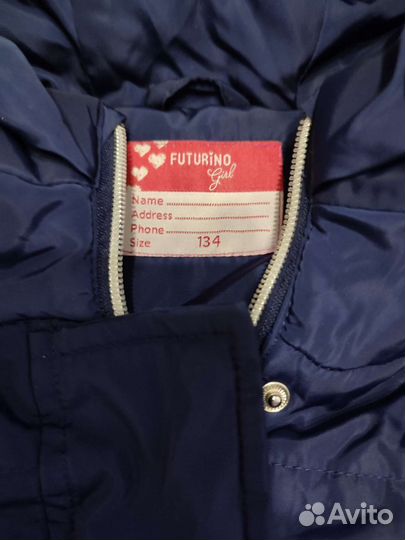 Куртка на девочку 134