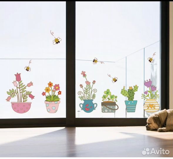 Наклейки настенные