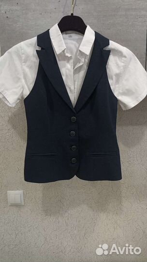 Школьный жилет для девочки