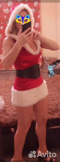 Новогоднее озорное платье